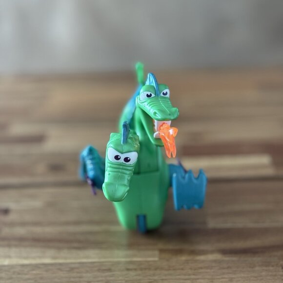 Fisher Price Great Adventures 2 Headed Sea Monster Serpent Dragon 1996 Toy - Picture 8 of 8